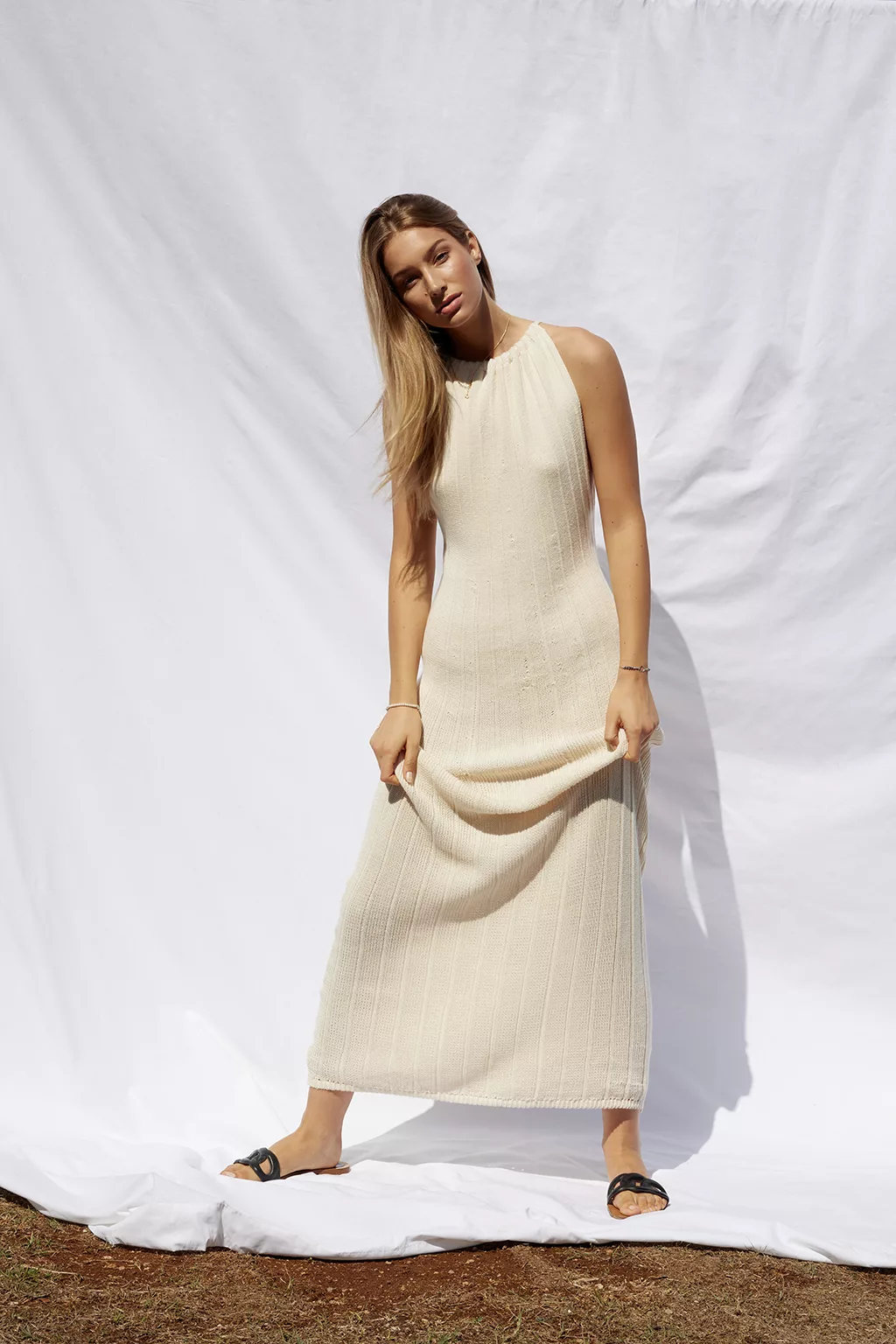 Afrodita Pleated Dress