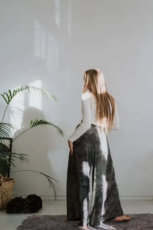 Cloud 99 Silk Pants: Deep Forest