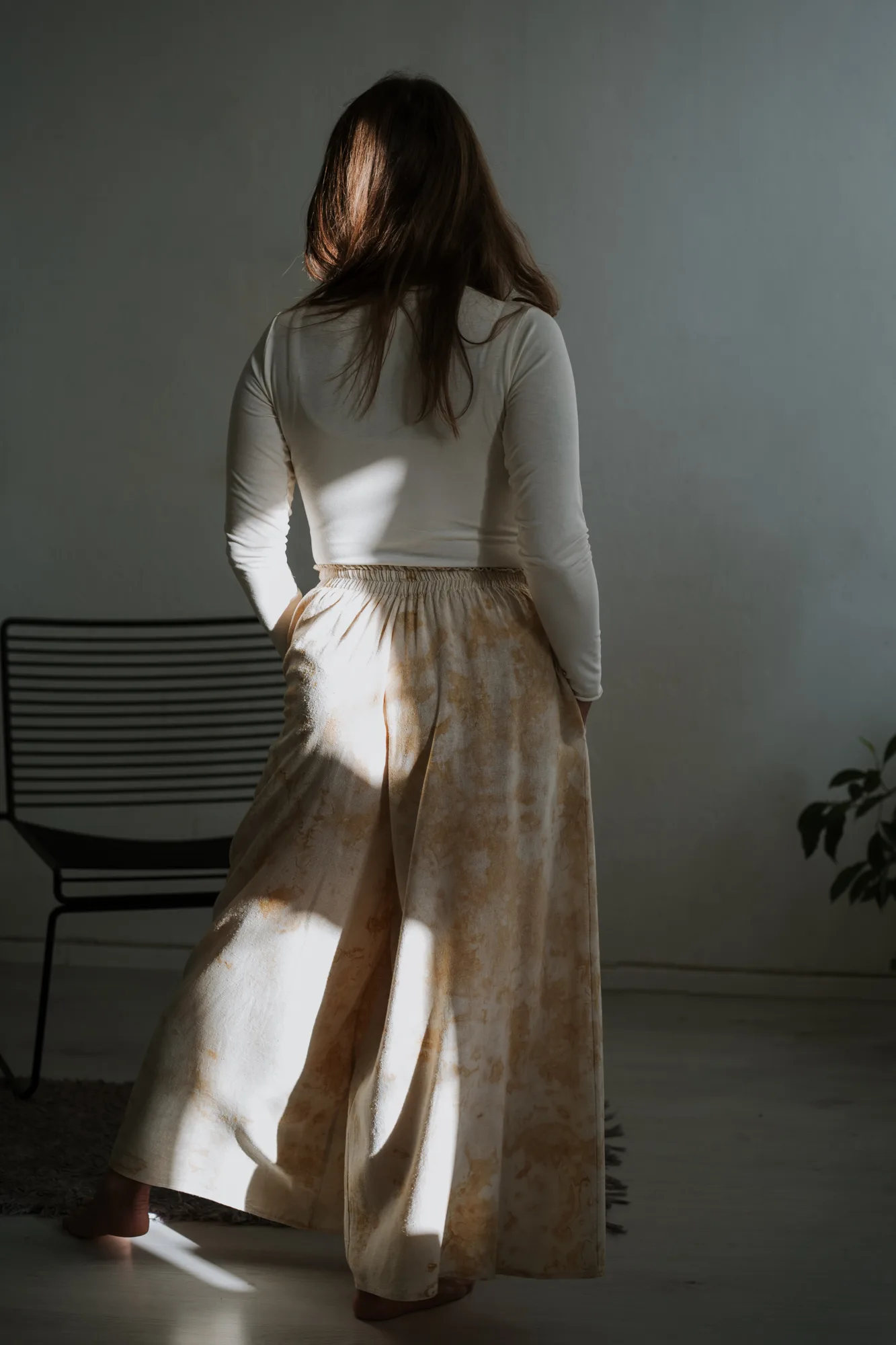 Cloud 99 Silk Pants: Grounding