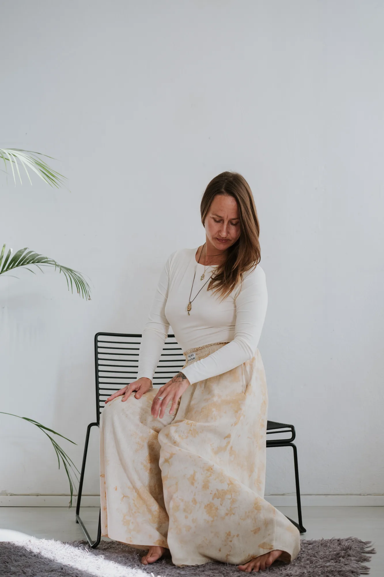 Cloud 99 Silk Pants: Grounding