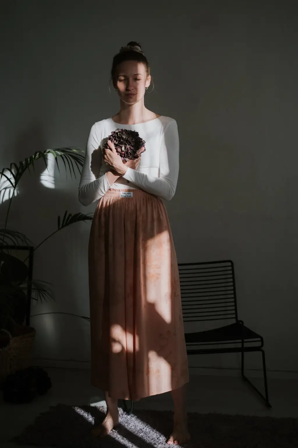 Cloud 99 Silk Pants: Pink Ground